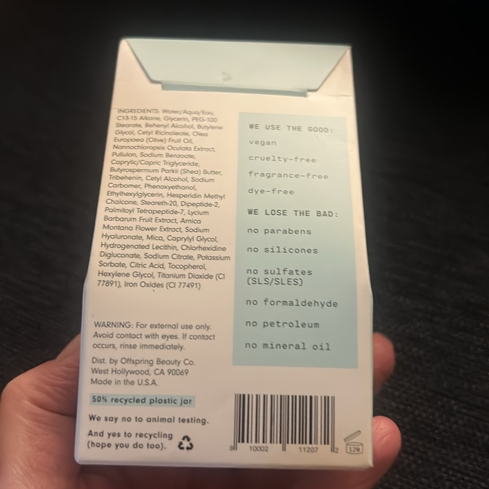 Versed Wash It Out Gel Cleanser - Blue and Smoothing eye cream - Picture 5 of 5